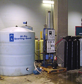 Demineralized Flood Water System